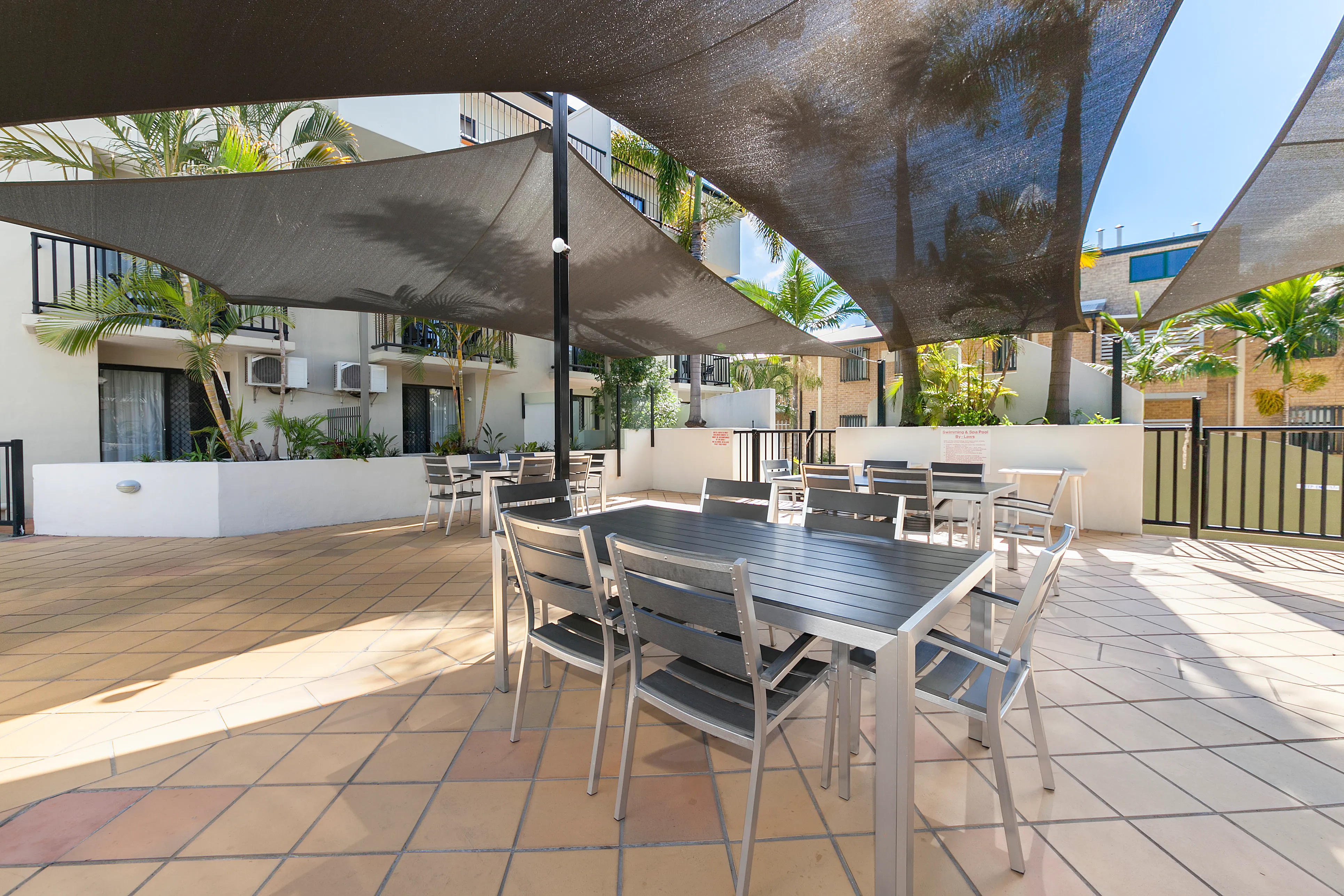 Hotel BBQ Area